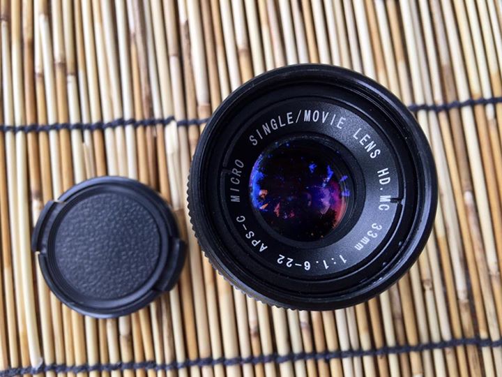 APS-C MICRO SINGLE/MOVIE LENS HD.MC 33MM. F1.6 C MOUNT