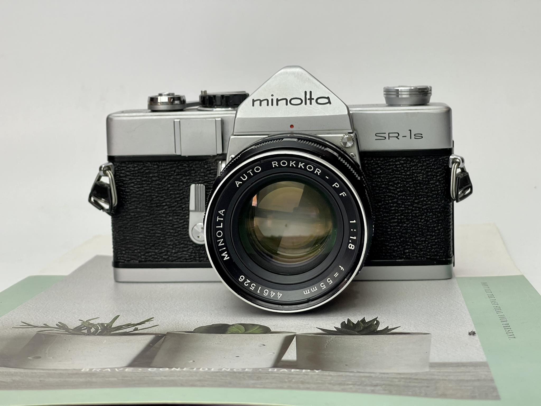 MINOLTA SR-1s MINOLTA AUTO ROKKOR-PF 55MM.F1.8