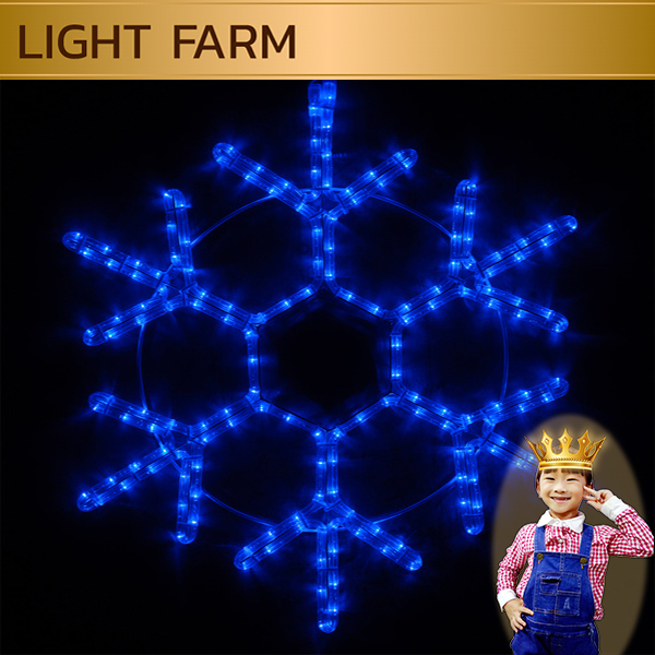 Star LED 54 cm , Snowflake LED 37 cm.