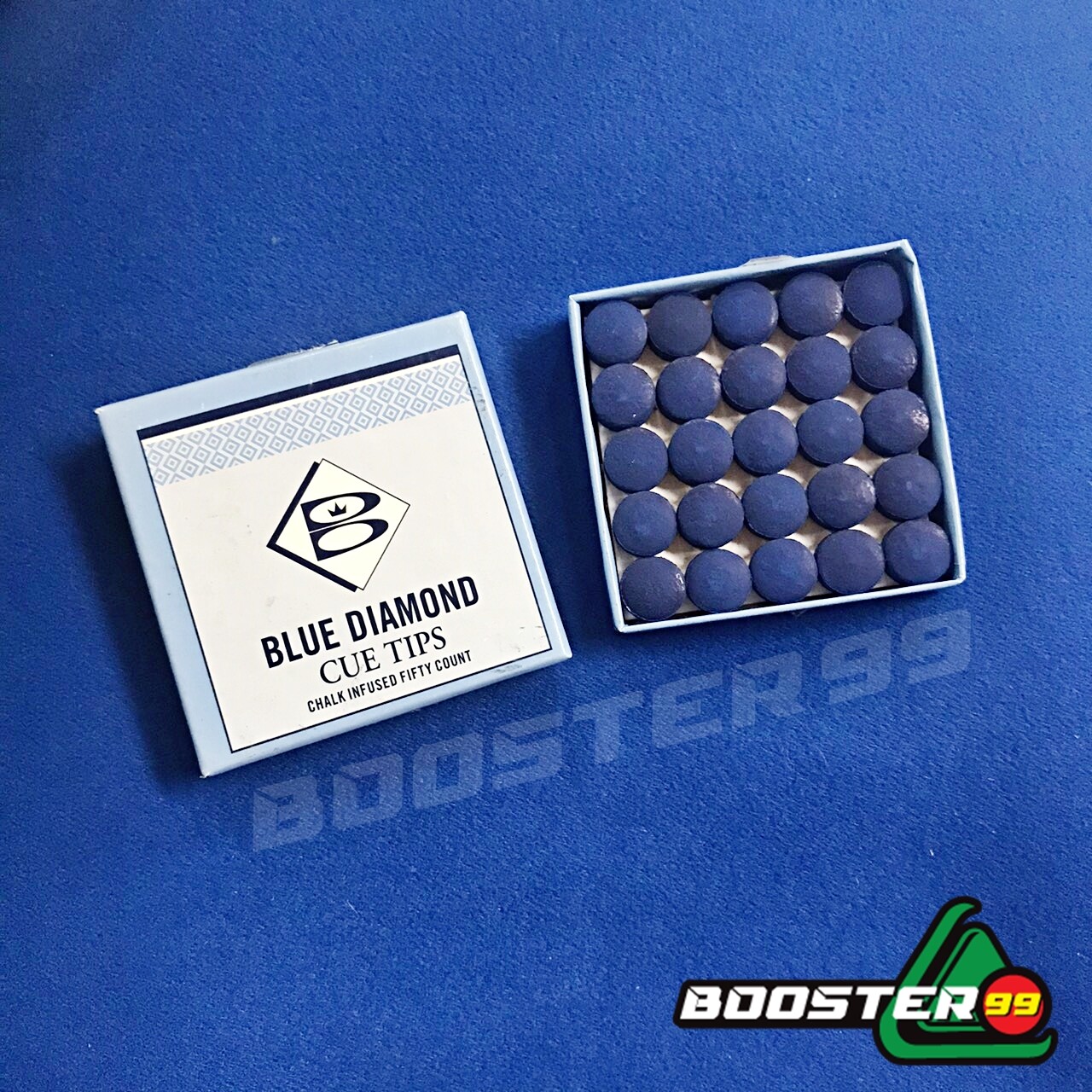 CN09 หัวคิว บลู ไดมอน ของแท้ 100% Blue Diamond ขนาด 11มิล