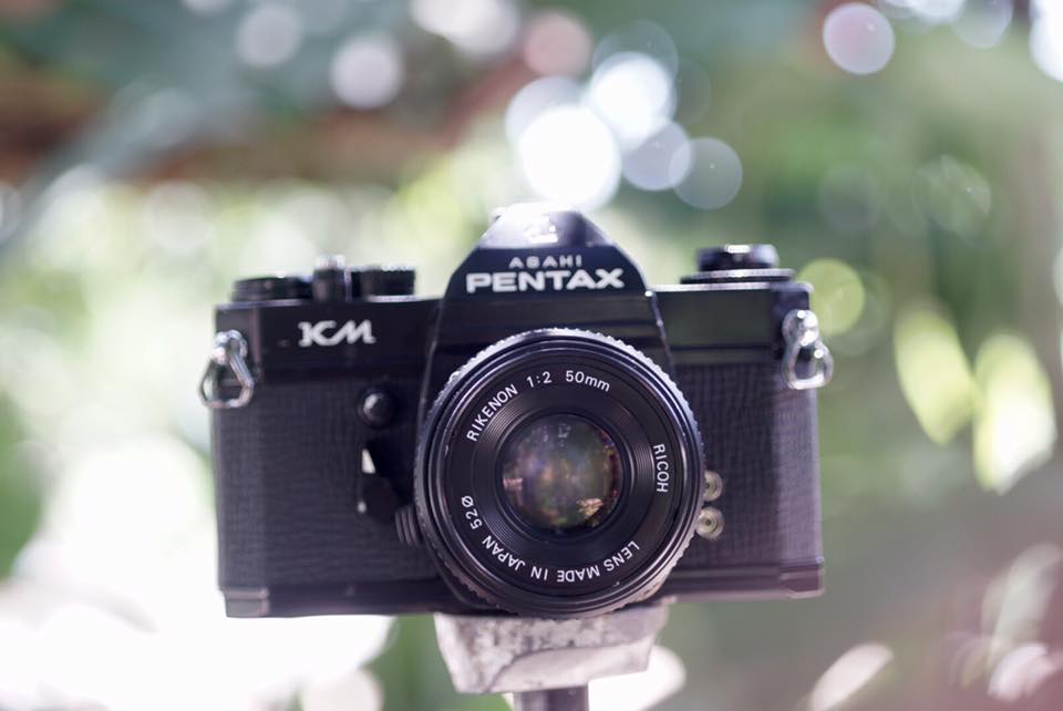 ASAHI PENTAX KM RIKENON 50MM. F2