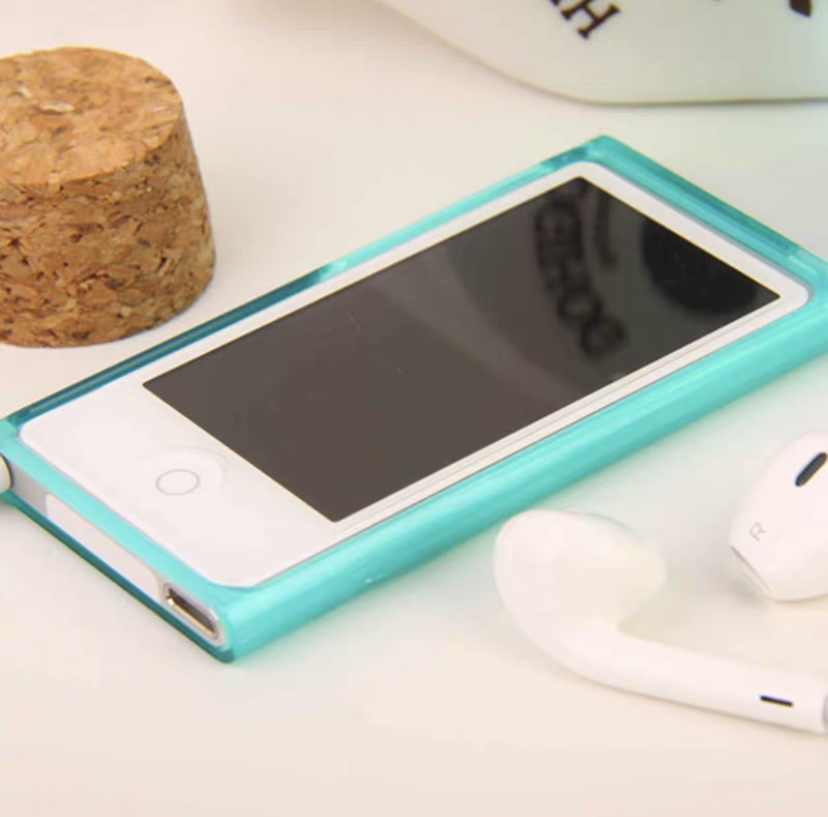 สีใหม่ ฟ้าอ่อน เคสใสไอพอดนาโน iPod Nano 7/8 (แถมฟรีฟิลม์กระจก)