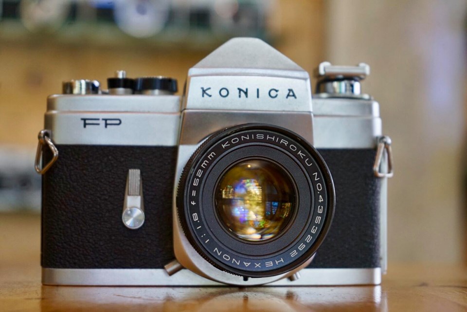 KONICA FP KONISHIROKU HEXANON 52MM.F1.8
