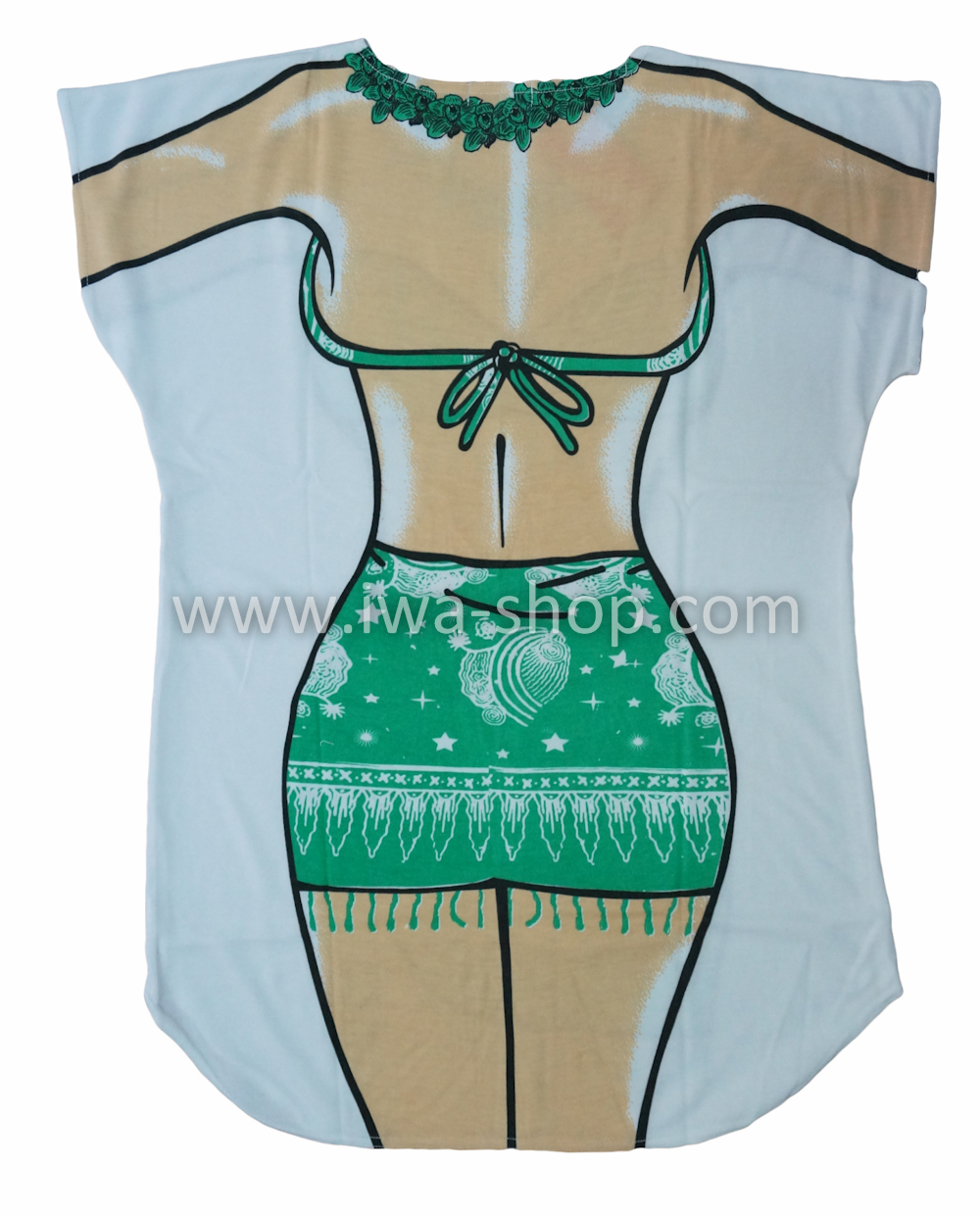 เสื้อสกรีนบิกินี่ ลายชุดฮาวายเขียว เสื้อลายบิกินี่ เสื้อยืดลายบิกินี่ เสื้อสกรีนลายบิกินี่ เสื้อลายชุดว่ายน้ำ เสื้อฮาๆ พิมพ์ลายเซ็กซี่ ชุดเดรสลายบิกินี่ ชุดไปทะเล ชุดเที่ยวทะเล เสื้อผ้าไปทะเล