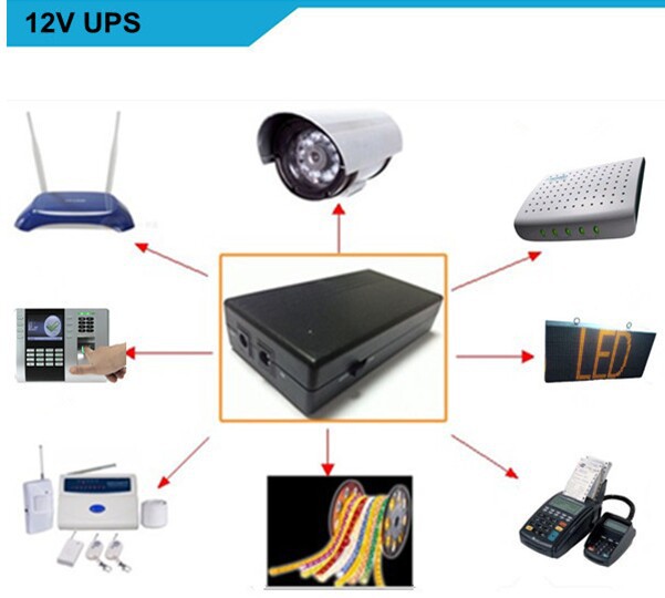 mini UPS backup power สำรองไฟ