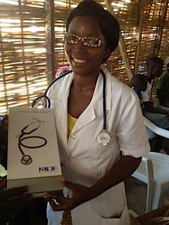 หูฟังแพทย์ STETHOSCOPE ยี่ห้อ MDF รุ่น 747XP DELUXE DUAL HEAD สำหรับผู้ใหญ่ ผลิตภัณฑ์ประเทศอเมริกา