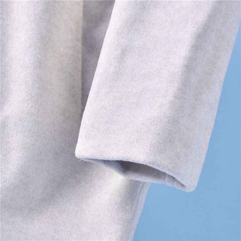 เสื้อโค้ดกันหนาว เสื้อกันหนาว overcoat โค้ทวูล สักหลาด ผสมวูล สีดำ แต่งคอปก กระดุมสองแถว แบรนด์ATCHING สำเนา สำเนา สำเนา สำเนา สำเนา ดำ