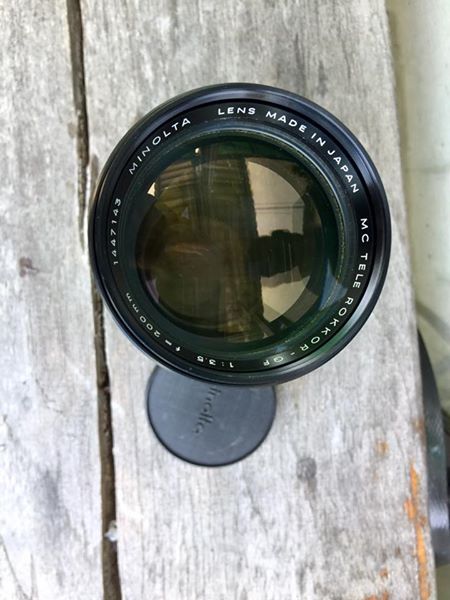 MINOLTA MC TELE ROKKOR-QF 200MM. F3.5 MD MOUNT