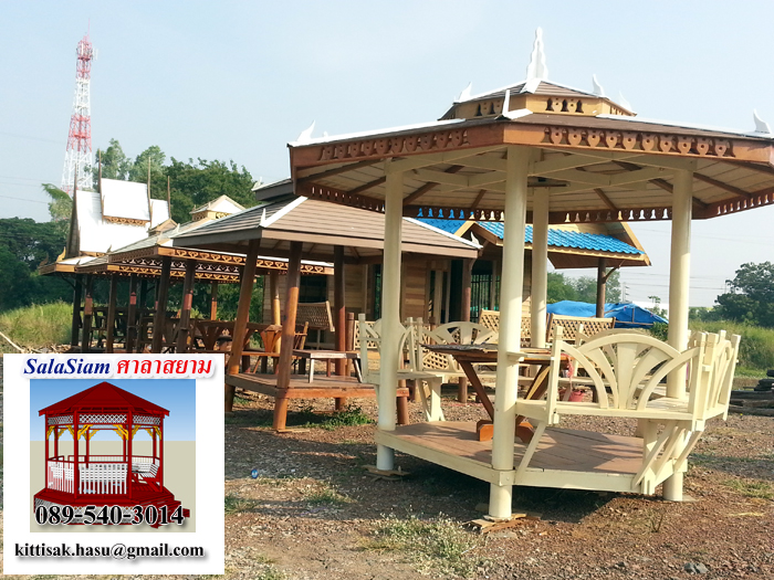 รหัสสินค้า : SL-010 : ศาลาแปดเหลี่ยม