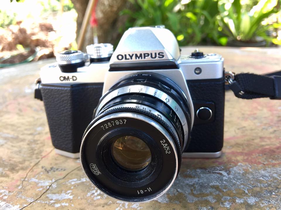 INDUSTAR-61 52MM.F2.8 LEICA M39 MOUNT