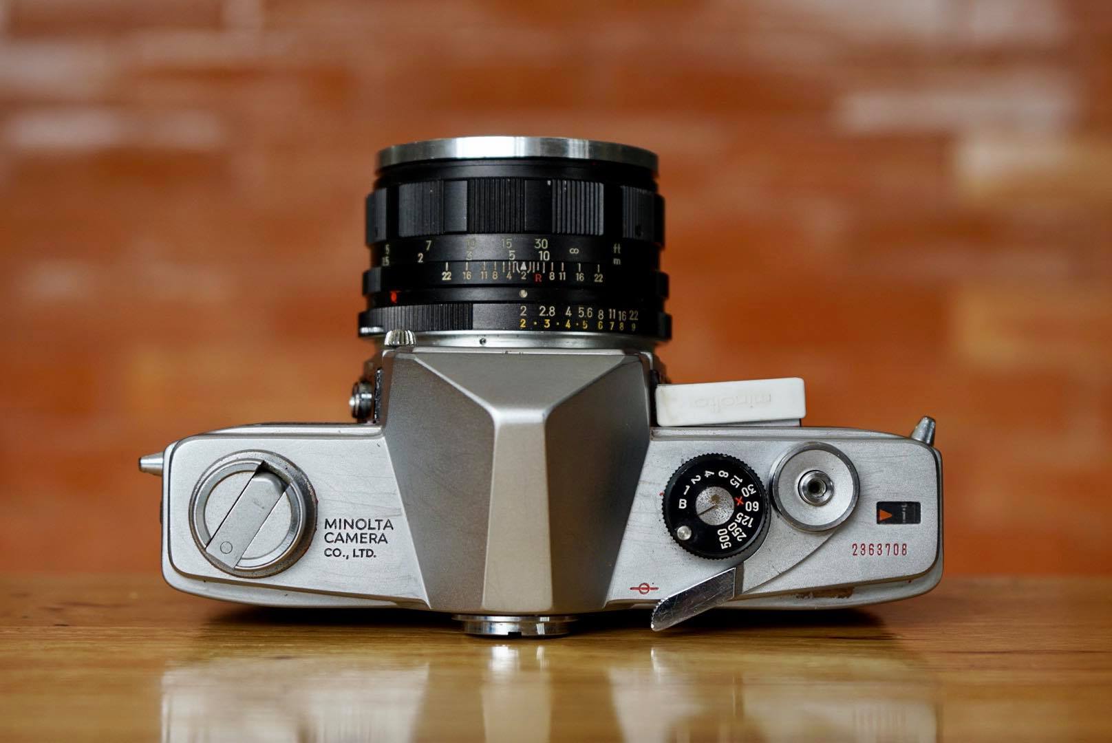 MINOLTA SR-1 MINOLTA AUTO ROKKOR-PF 55MM.F2