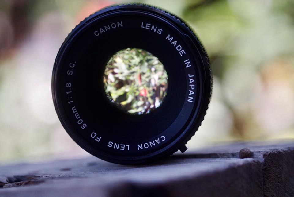 CANON LENS FD 50MM. F1.8 S.C