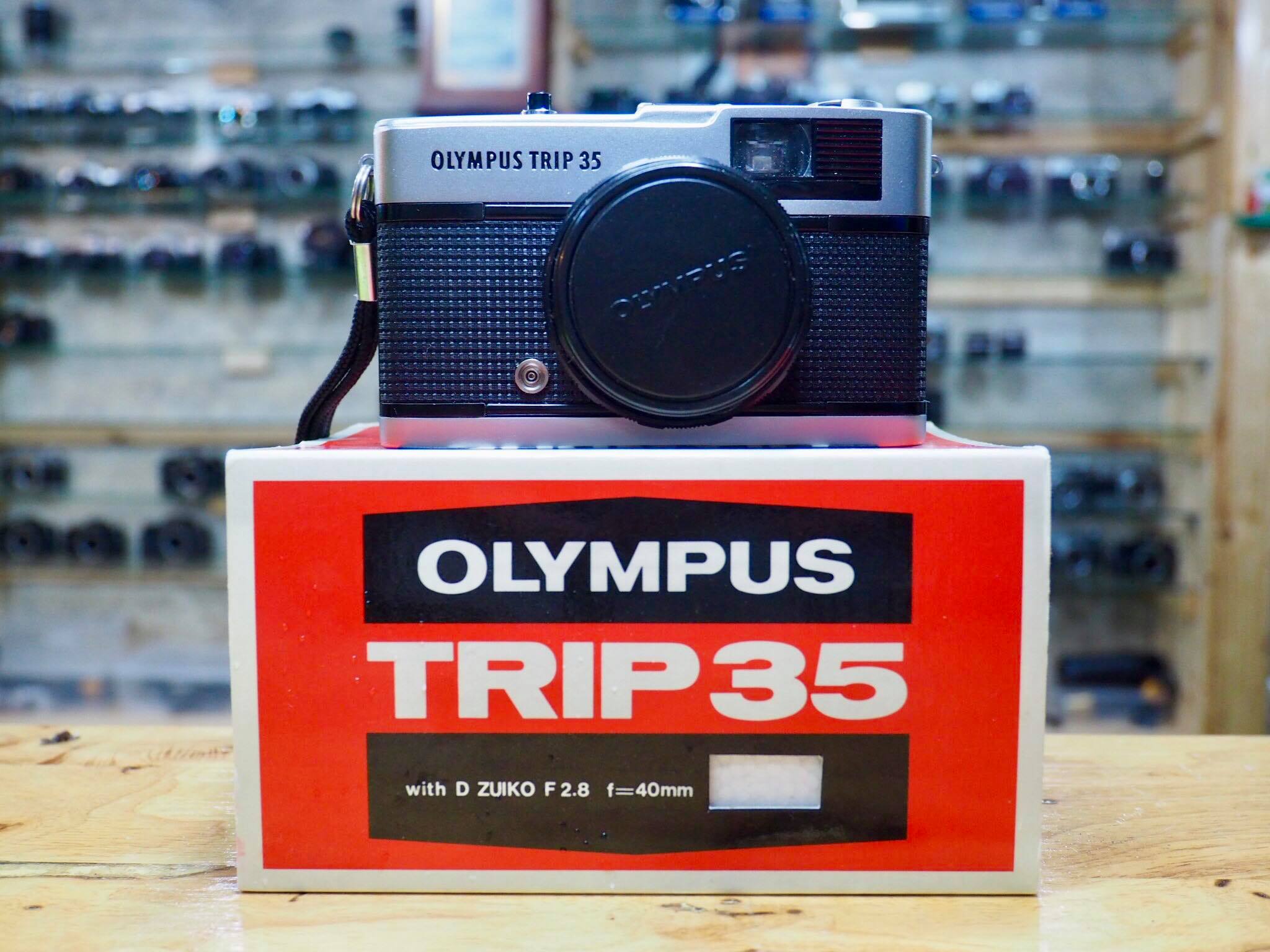 OLYMPUS TRIP 35 OLYMPUS D.ZUIKO 40MM.F2.8