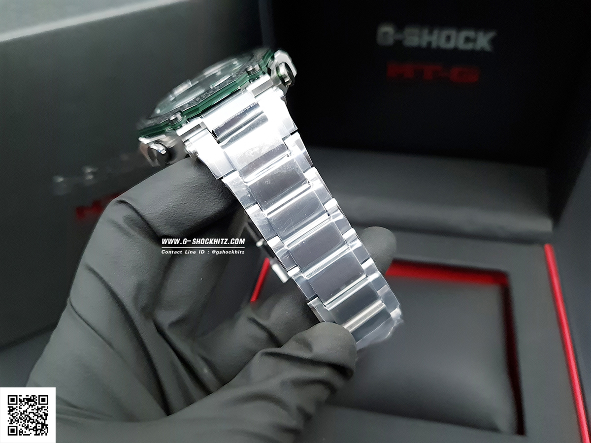 CASIO MID YEAR SALE G-SHOCK นาฬิกาข้อมือ นาฬิกากันน้ำ นาฬิกาของแท้ ประกันศูนย์ CMG 1 ปี รุ่น MTG-B2000XD-1A นาฬิกาสีเงิน