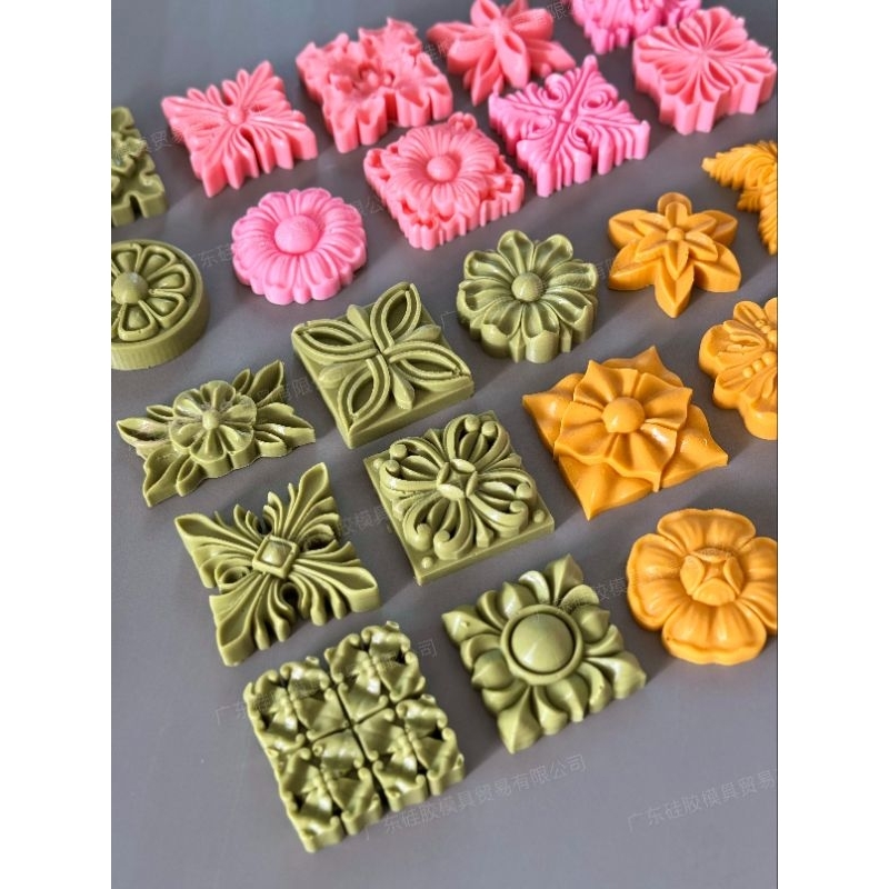 ใหม่!!พิมพ์ซิลิโคน ลายวิจิตร สวยมากๆ(เลือกแบบ)