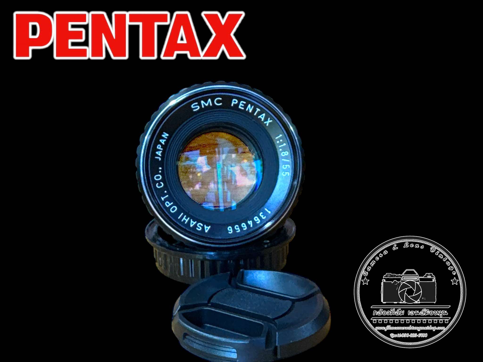 SMC PENTAX 55MM.F1.8 PK MOUNT