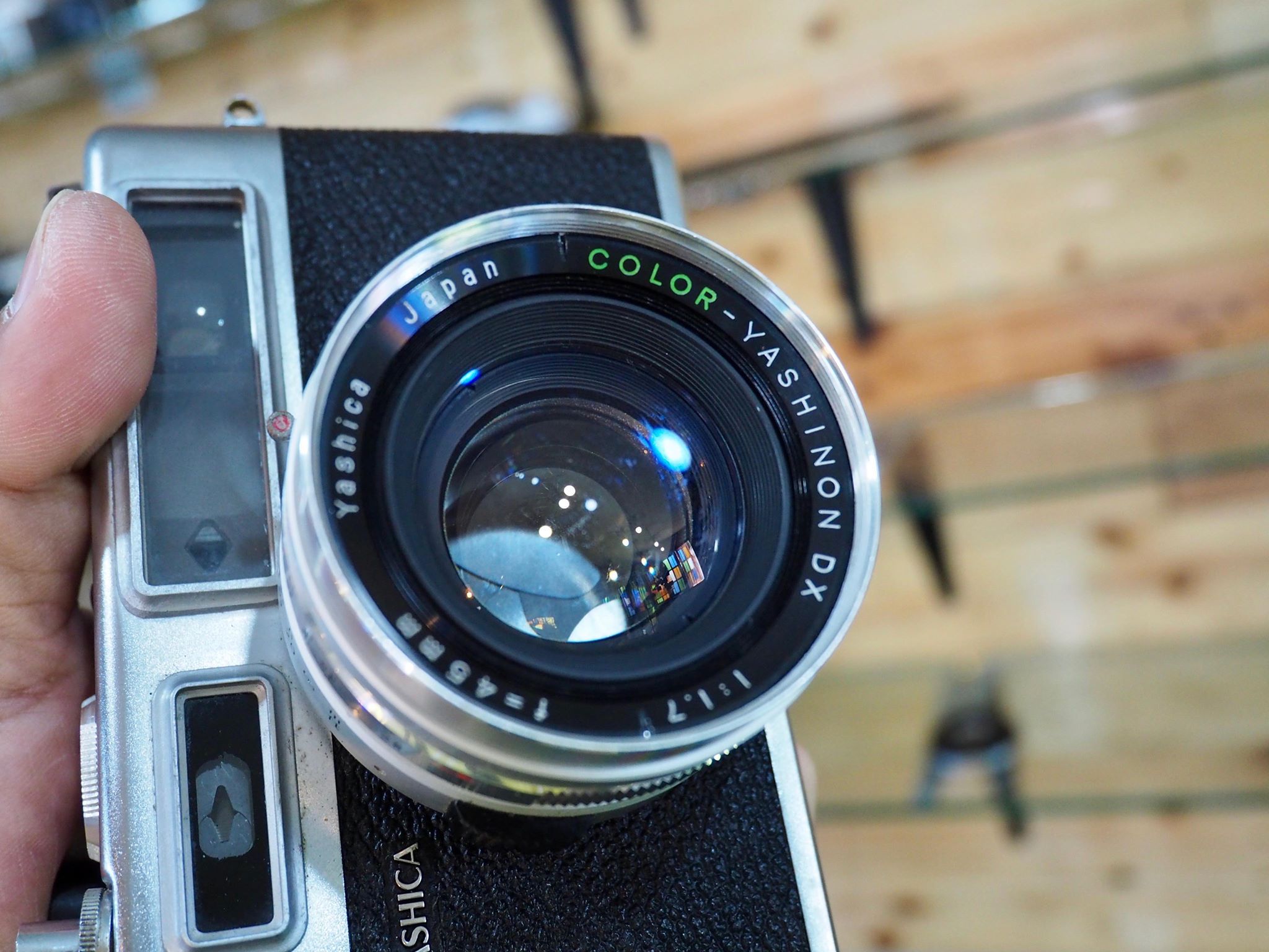 YASHICA ELECTRO 35 GS COLOR YASHINON-DX 45MM.1.7