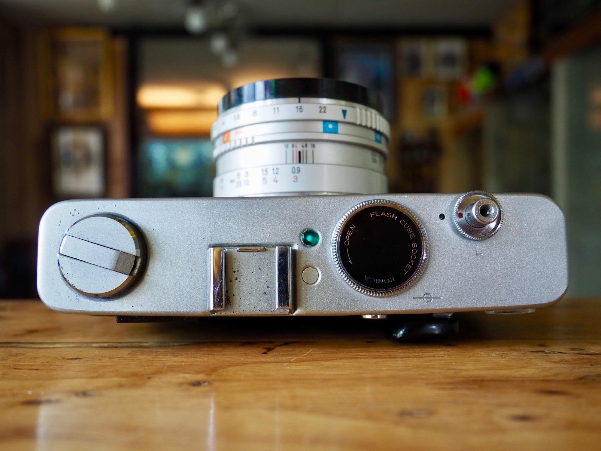 KONICA ELECTRON KONICA HEXANON 45MM.F1.8