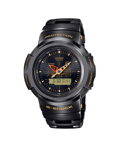 CASIO G-SHOCK นาฬิกาข้อมือ นาฬิกากันน้ำ นาฬิกาของแท้ ประกันศูนย์ CMG 1 ปี รุ่น AWM-500GC-1A นาฬิกาสีดำ