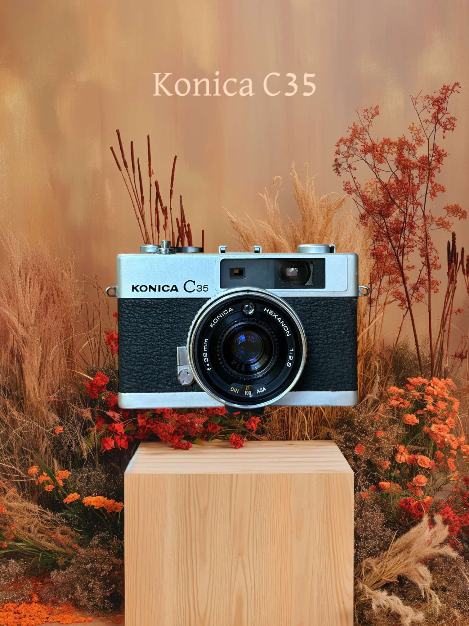 KONICA C35 KONICA HEXANON 38MM.F2.8