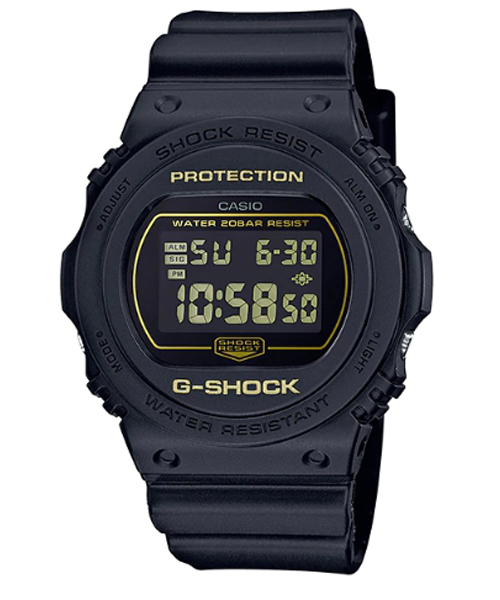 CASIO G-SHOCK นาฬิกาข้อมือ นาฬิกากันน้ำ นาฬิกาของแท้ ประกันศูนย์ CMG 1 ปี รุ่น DW-5700BBM-1D นาฬิกาสีดำ
