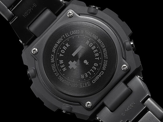 CASIO G-SHOCK นาฬิกาข้อมือ นาฬิกากันน้ำ นาฬิกาของแท้ ประกันศูนย์ CMG 1 ปี รุ่น GST-200RBG-1A นาฬิกาสีดำ
