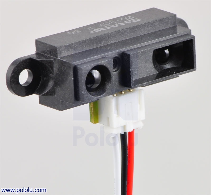 GP2Y0A21YK0F sensor วัดระยะ 10~80cm