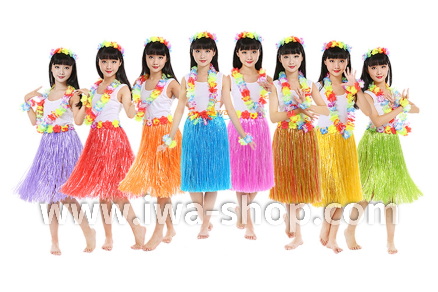 มิกซ์ 60 cm ชุดกระโปรงฟางเด็ก หนาพิเศษ พร้อมเซตพวงมาลัยรุ้งเล็ก กระโปรงฟางอย่างดี ชุดเต้นเด็กฮาวาย กระโปรงเชือกฟางฟูๆ ชุดฮาวายเชือกปอฟาง พร็อพชุดฮาวาย ระบำฮาวาย สำเนา