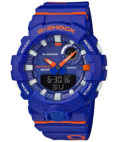 CASIO G-SHOCK นาฬิกาข้อมือ นาฬิกากันน้ำ นาฬิกาของแท้ ประกันศูนย์ CMG 1 ปี รุ่น GBA-800DG-2A นาฬิกาสีม่วง