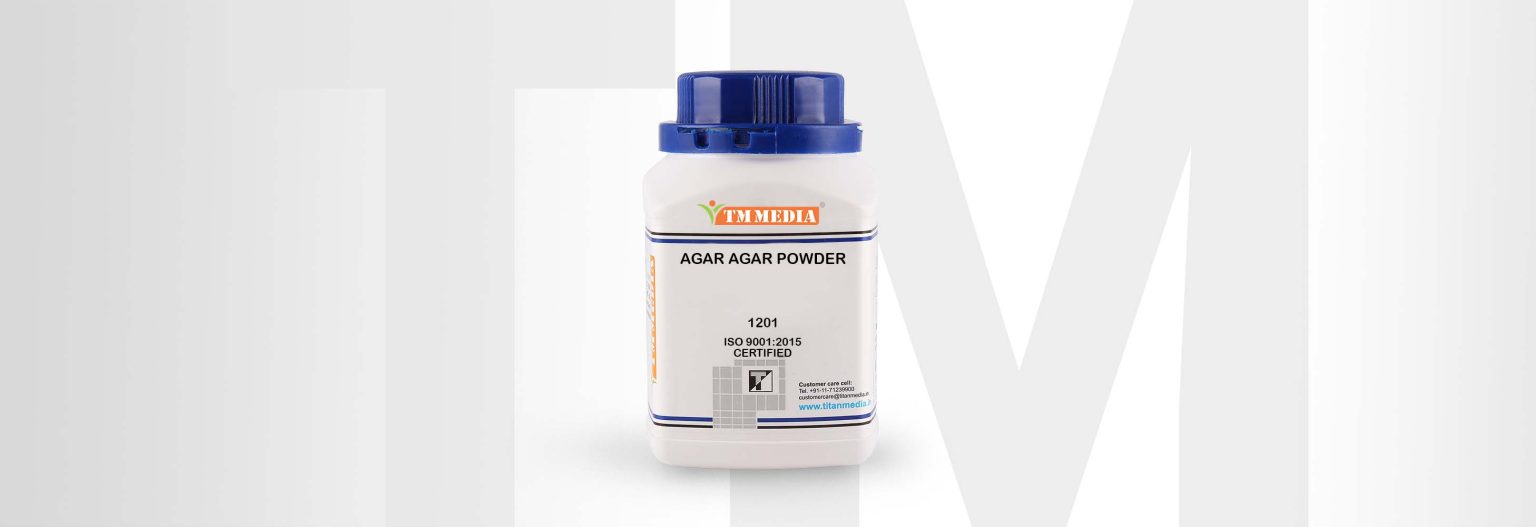 AGAR AGAR POWDER (Bacteriological Grade), 500 g. TM MEDIA®