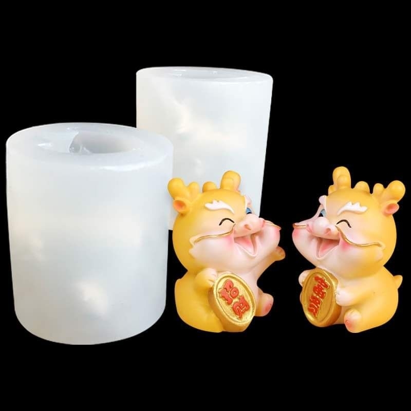 พิมพ์ซิลิโคนลายมังกร น่ารัก(เลือกแบบ)