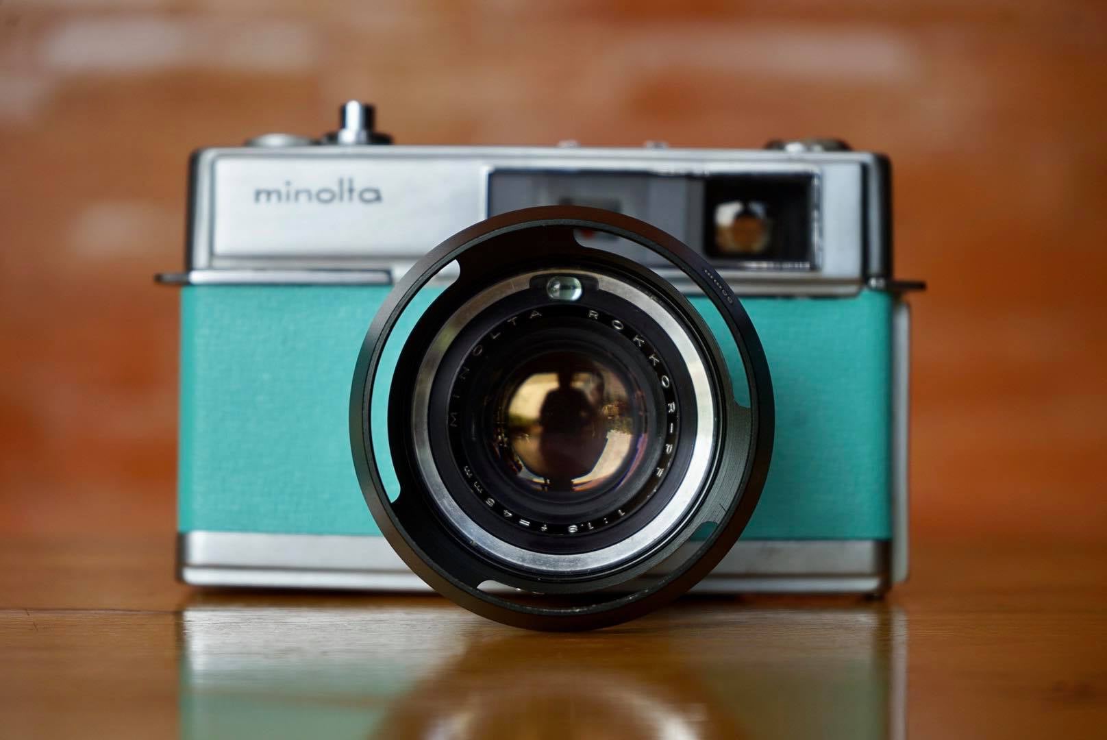 MINOLTA HI-MATIC 7 MINOLTA ROKKOR-PF45MM.F1.8