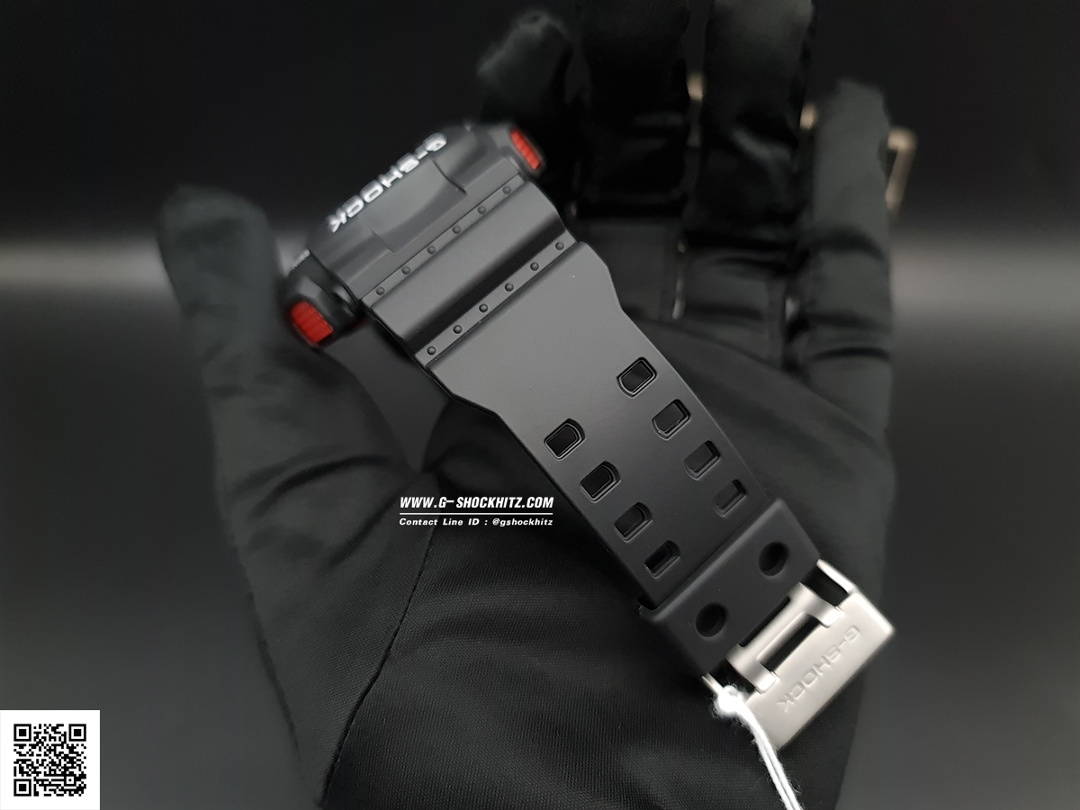 CASIO G-SHOCK นาฬิกาข้อมือ นาฬิกากันน้ำ นาฬิกาของแท้ ประกันศูนย์ CMG 1 ปี รุ่น GA-100-1A4 นาฬิกาสีดำ