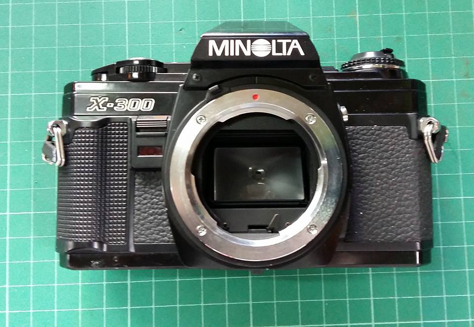 MINOLTA X-300+WINDER M-1TR