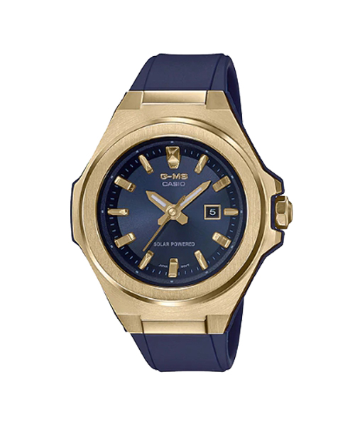 CASIO G-MS นาฬิกาข้อมือ นาฬิกากันน้ำ นาฬิกาของแท้ ประกันศูนย์ CMG 1 ปี รุ่น MSG-S500G-2A นาฬิกาสีน้ำเงิน