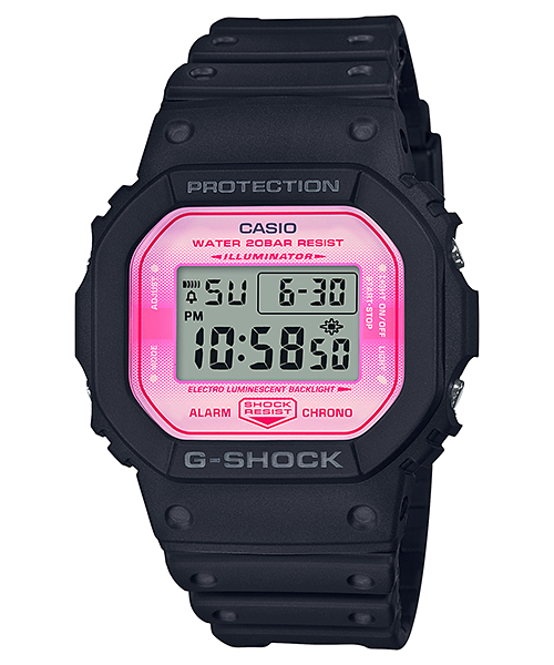 CASIO G-SHOCK นาฬิกาข้อมือ นาฬิกากันน้ำ นาฬิกาของแท้ ประกันศูนย์ CMG 1 ปี รุ่น DW-5600TCB-1D นาฬิกาสีดำ