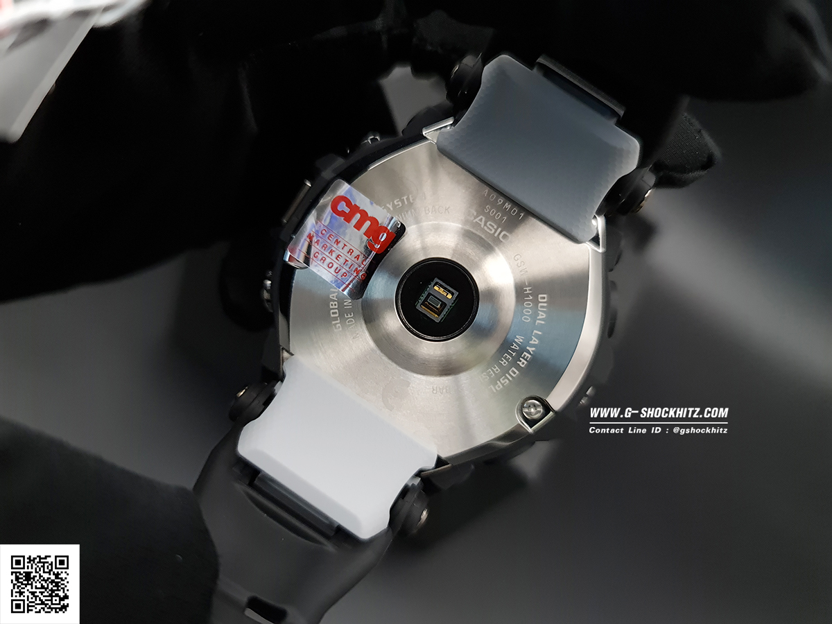 CASIO G-SHOCK PRO นาฬิกาข้อมือ นาฬิกากันน้ำ นาฬิกาของแท้ ประกันศูนย์ CMG 1 ปี รุ่น GSW-H1000-1A นาฬิกาสีดำ