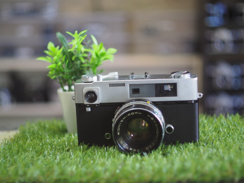 KONICA AUTO S KONISHIROKU HEXANON 47MM.F1.9