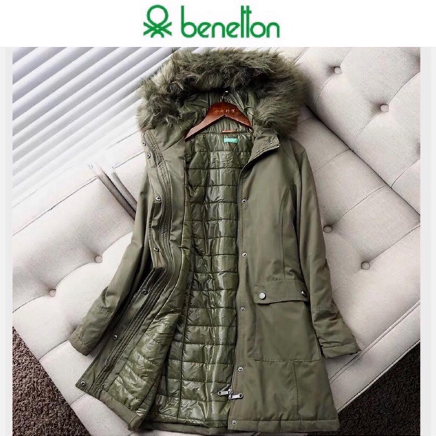 Benetton เสื้อฮูท เสื้อโค้ทฮูท กันหนาว สีกรม แต่งเฟอร์ แบรนด์ Benetton (ขนเฟอร์ถอดได้คะ) สำเนา สำเนา สำเนา สำเนา น้ำเงินกรม