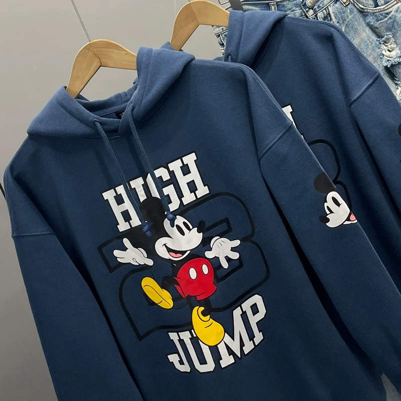 เสื้อฮู้ด สเวตเตอร์ กันหนาว Mickey HIGH JUMP DISNEYLAND PARIS mickey candy เสื้อมิคกี้ เม้าส์ Mickey mouse mickey mouse งาน DISNEYแท้ ชมพูพีช สำเนา สำเนา สำเนา สำเนา ชมพู
