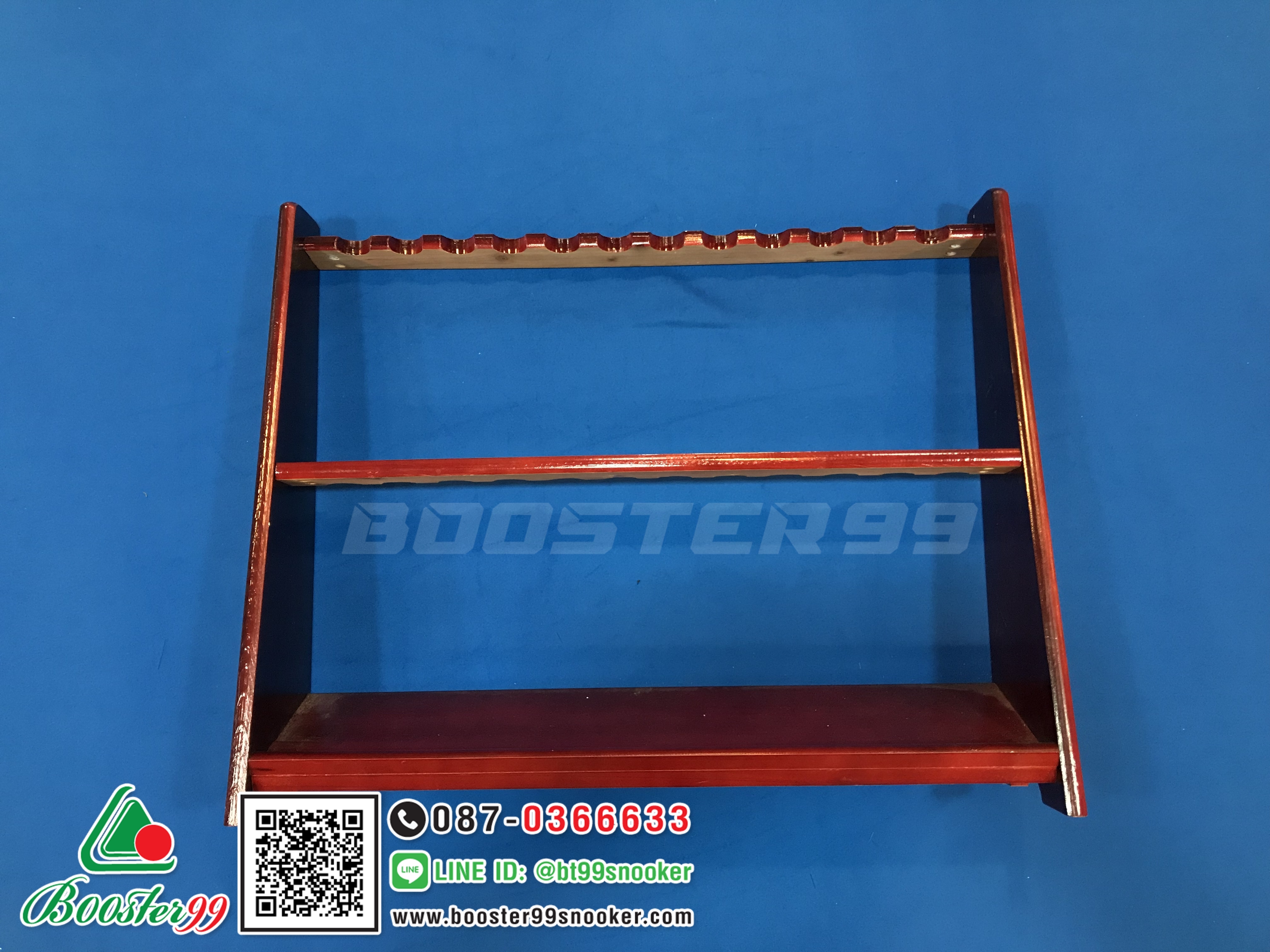 ที่วางไม้คิว ตั้งพื้่น 12ด้าม ทรงยาว ไม้ (1อัน)(TN06)