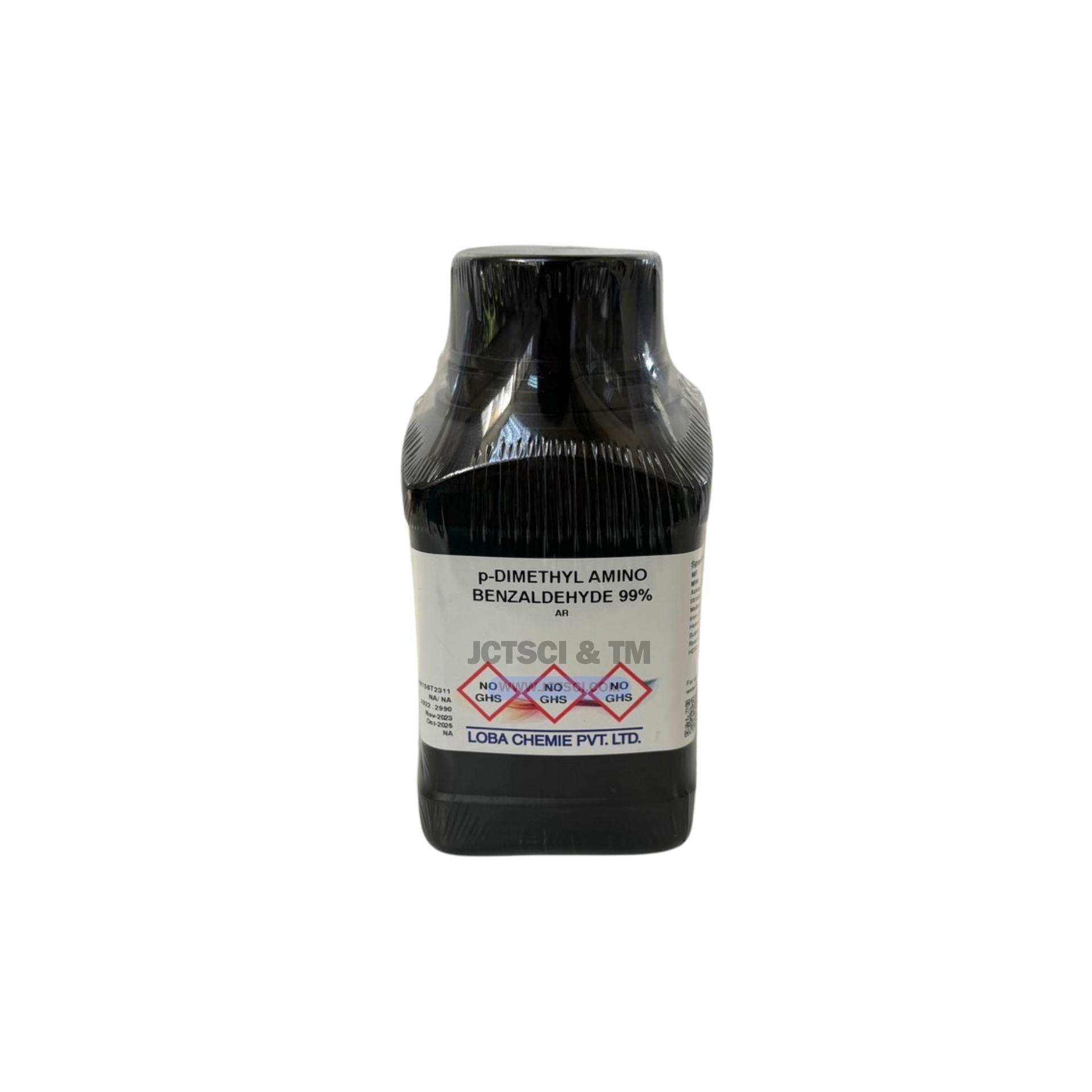 p-Dimethyl Amino Benzaldehyde 99%, AR 100 g. Loba Chemie™