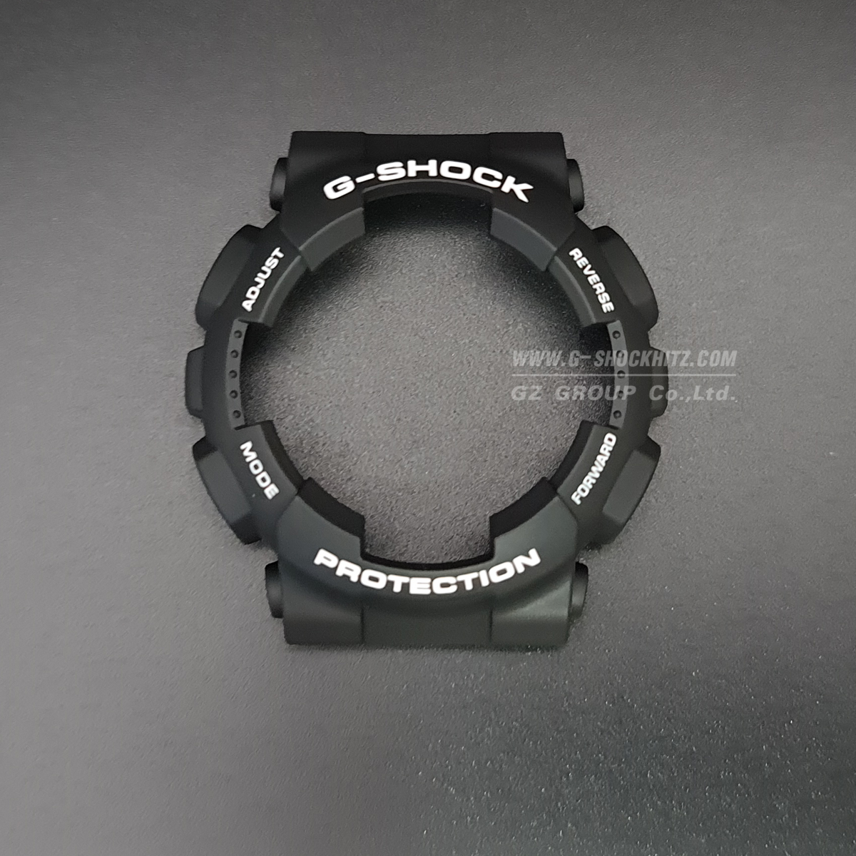 CASIO GENUINE FACTORY CASIO REPLACEMENT อะไหล่นาฬิกา G-SHOCK รุ่น GA-100BW-1 / GA-110BW-1 กรอบสายสีดำ