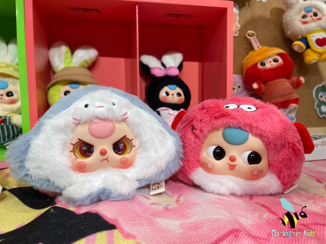 กล่องสุ่มBABY THREE เบบี้ทรี พวงกุญแจ ลุ้นซีเคร็ท รุ่น OCEAN สัตว์ท้องทะเล (พวงกุญแจ)