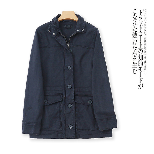 LUCKY BRAND เสื้อนอกเขียวทหาร เสื้อแจ็คเก็ต แนวทหาร แพทเทิน Lucky brandสวย เท่ห์ มาก แบรนด์ In extenso สำเนา เขียว