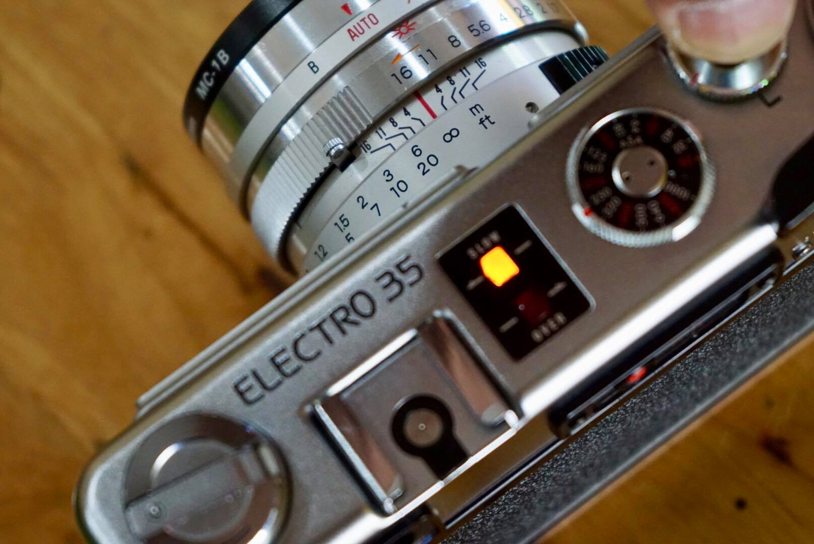 YASHICA ELECTRO 35 GSN YASHICA COLOR-YASHINON DX 45MM.F1.7