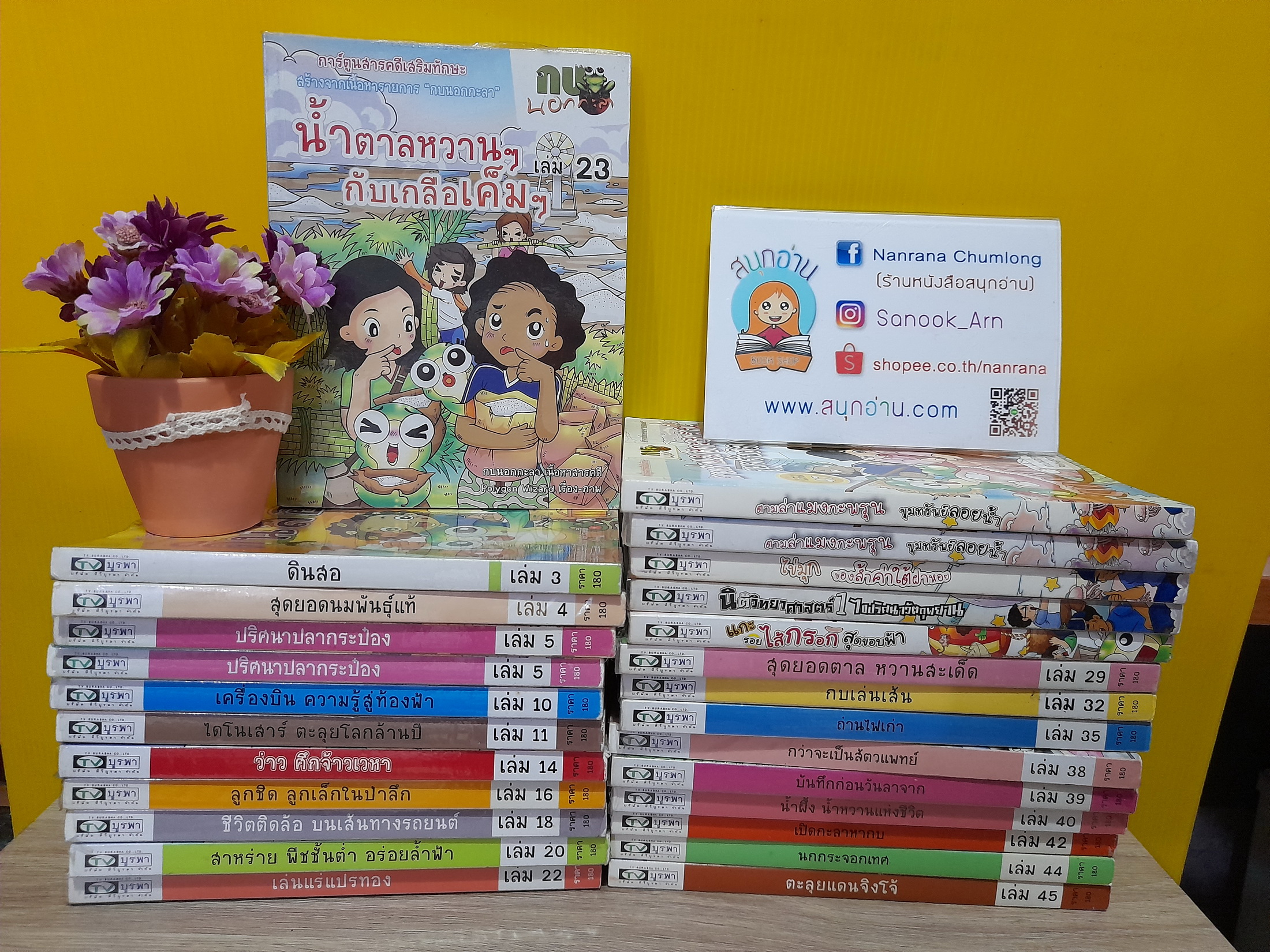 การ์ตูนความรู้ กบนอกกะลา (ขายแยกเล่ม)