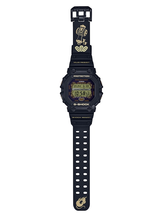 CASIO G-SHOCK นาฬิกาข้อมือ นาฬิกากันน้ำ นาฬิกาของแท้ ประกันศูนย์ CMG 1 ปี รุ่น GX-56SLG-1 นาฬิกาสีดำ