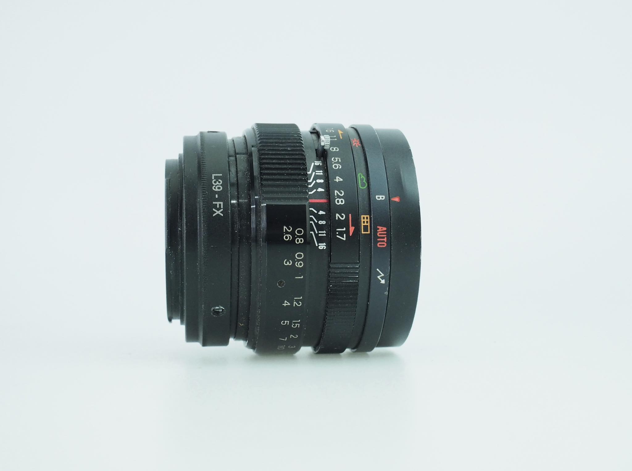 YASHICA YASHINON-DX 45MM.F1.7 MODIFIED FUJIFILM FX MOUNT