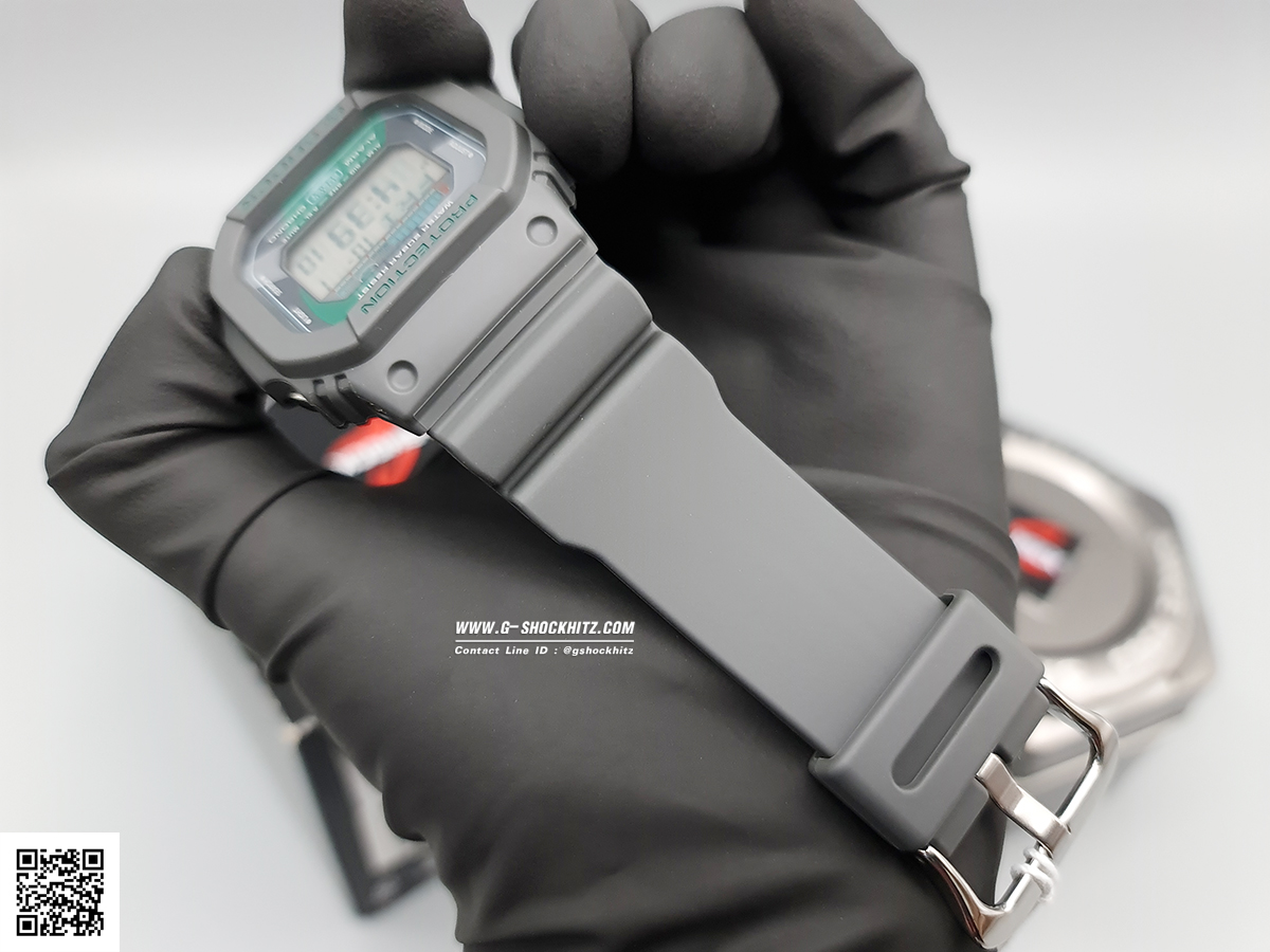 CASIO MID YEAR SALE G-SHOCK พร้อมส่ง นาฬิกาข้อมือ นาฬิกากันน้ำ นาฬิกาของแท้ ประกันศูนย์ CMG 1 ปี รุ่น GLX-5600VH-1 นาฬิกาสีเทา